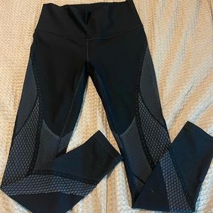 Lululemon black running leggings